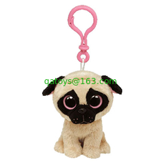 Husky Dog Stuffed Animal Plush Toy Keychain , Grey / White / Rice white