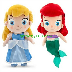 Disney Princess Series Full Set Doll Children Plush Toys 12 inch