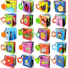 Baby Cloth Books For Baby Educational Toys with Sound Paper For Baby Early Learning