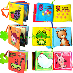Baby Cloth Books For Baby Educational Toys with Sound Paper For Baby Early Learning