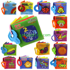 Baby Cloth Books For Baby Educational Toys with Sound Paper For Baby Early Learning