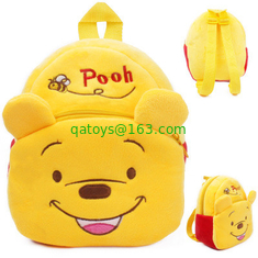 Cartoon Spiderman Kids School Backpacks Personalized Soft Plush