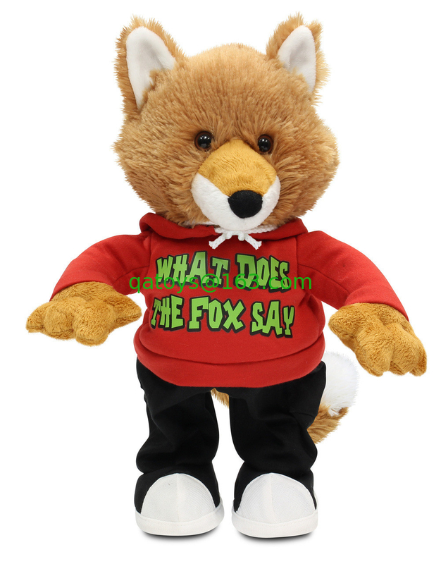 12 inch Music Plush Toys / Talking and walking Fox Plush Toy What Does The Fox Say