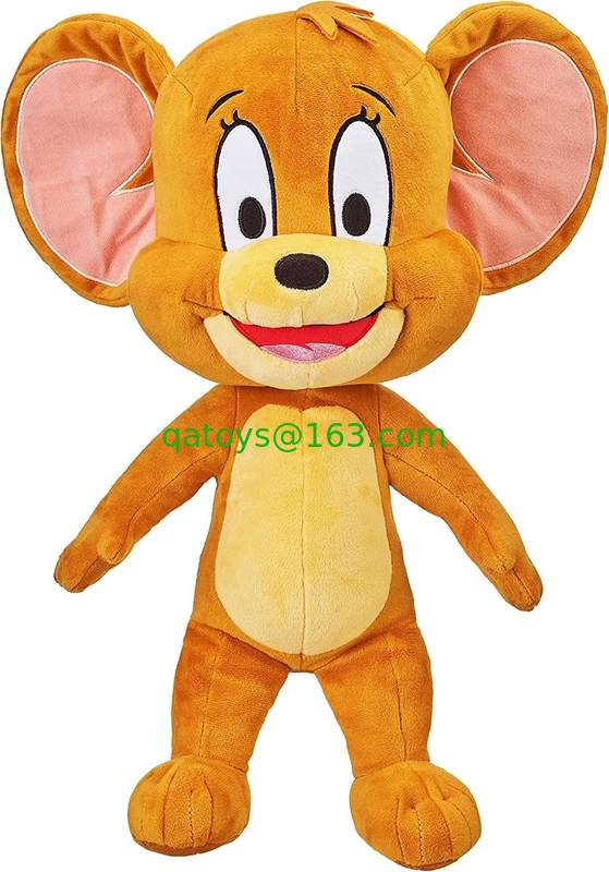 Tom & Jerry 16inch Jumbo Plush Jerry Multicolor Cartoon Plush Toys For Kids / Children