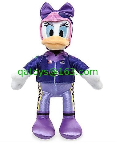 12 Inch Disney Roadster Racers Cars Daisy Duck Stuffed Animal For 3+ Childrens