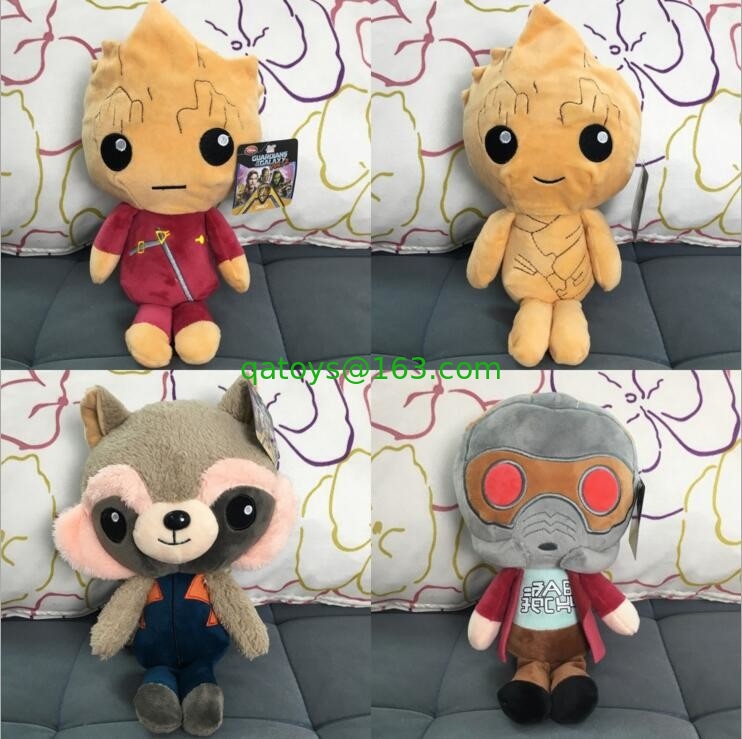 8 inch Guardians of the Galaxy Cartoon Plush Toys  For Crane Vending Toy Machine