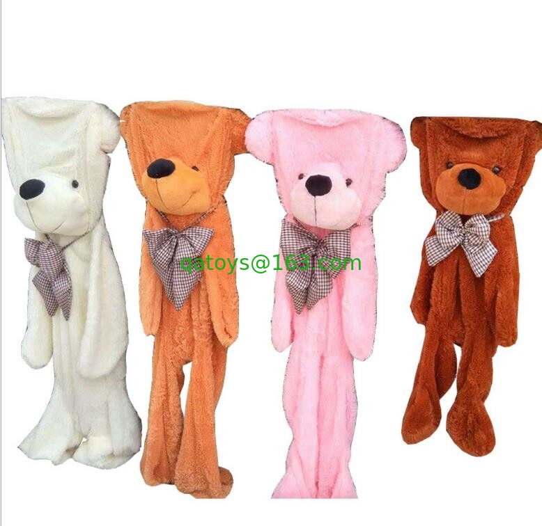 Large Size Plush Skin Teddy Bear Jumbo Size Skin Animal Toys Big Size