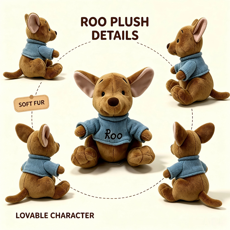Cute Disney Plush Winnie the Pooh Roo