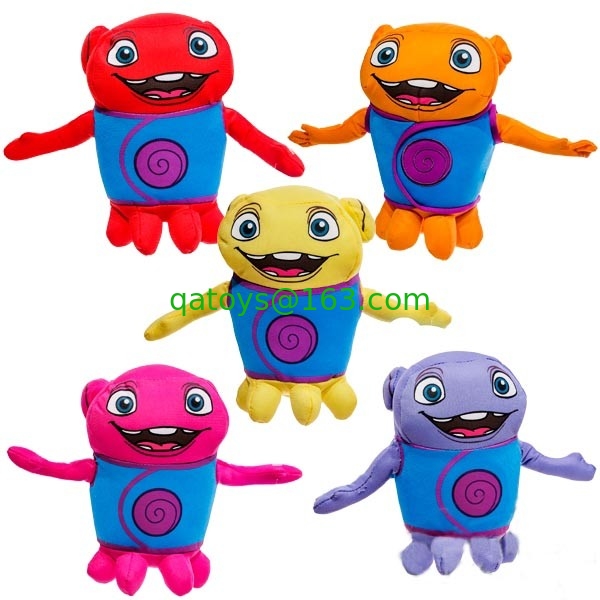 New Cartoon Aliens Drive Me Crazy Stuffed Plush Toys Dream Works Home Boov Asst