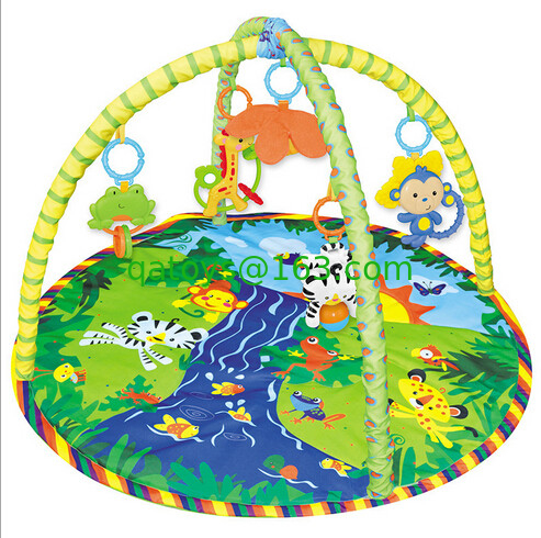 Tropical Baby Activity Gyms Happy Garden Baby Play Gym And  Mat Activity Toy And Floor Soft Foam Toddler Child